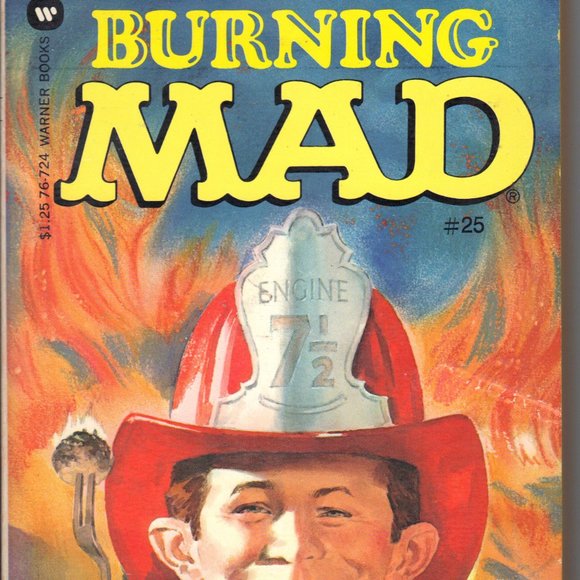 Mad Paperback Book - Burning Mad - Picture 1 of 2